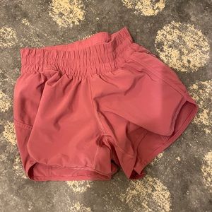 Lululemon pink shorts